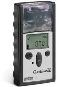 Interchangeable "smart" sensors enable the GasBadge Pro to be quickly adapted to monitor unsafe levels of oxygen or any one of the toxic gases.