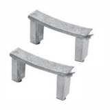 set of feet for bathtub galvanized steel 2 pcs RIGA: