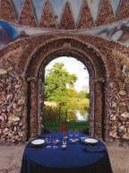 The Shell Grotto & Gardens The landscaped sunken gardens were designed by the famous astronomer Thomas Wright.
