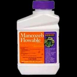 Mancozeb is a contact fungicide that works the same as Pentathlon DF except packaged in a liquid form that is easier to mix. Great for eliminating blackspot. Usage is 1-2 tablespoons per gallon.