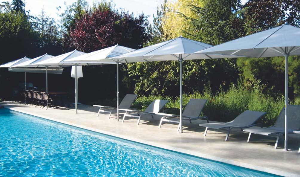 For an allweather sunshade that provides largearea shading, you just can t beat the ALBATROS.