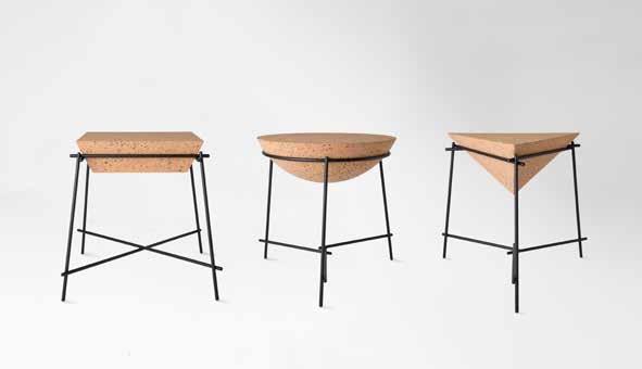 The strength of the object comes from its simple aesthetic and it is without complexes that BASIL can move from a side table next to a sofa to a bedside table.