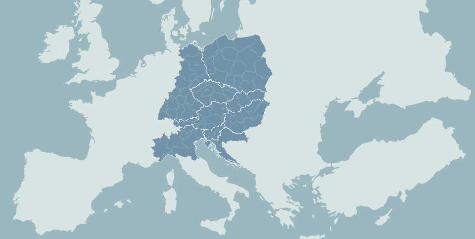 THE INTERREG CENTRAL EUROPE PROGRAMME 85 projects funded in 2 calls 160