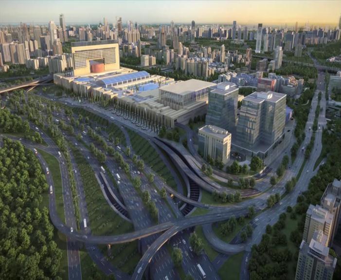 650 shops, Infrastructure objects: Expo, Ice rink, Lake, Persian Garden Car Parking