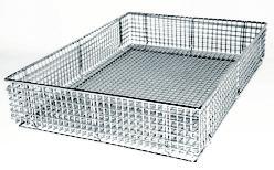 no 483758673 Perforated aluminum tray for the stainless steel rack (6011000229/48320429). Tray for 100-liters, dimensions: 958 x 293 x 15 mm Art.