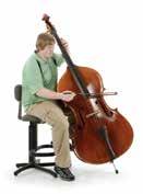 Fully adjustable design enables musicians the flexibility to find their own ideal position.
