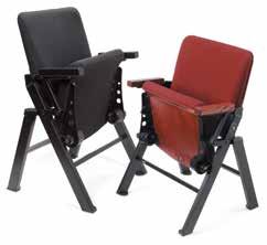 CHAIRS PORTABLE AUDIENCE CHAIRS Here is a smart, affordable and flexible solution for fixed audience seating that can adapt to
