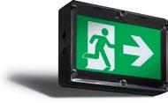 LN SERIES NEMA-4X & NSF Certified Pictogram Sign Sealed heavy-duty, vandal-resistant polycarbonate faceplate Suitable for cold weather application -40 C (AC/DC model) and -25 C on