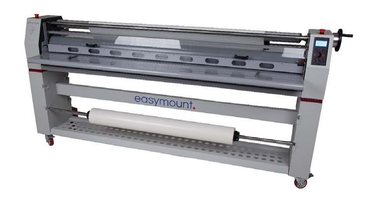 purchasing the Easymount laminator. Easymount is a high performance wide format mounting and laminating system with a solid construction built to last.