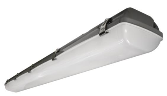 Mechanical Rooms & Parking Garages [ceiling or suspended] Nominal 4 long (for high-abuse or wet locations} 4FT Available Options: Product Dimensions: Housing Specifications: Diffuser Specifications: