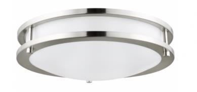 Kitchen [ceiling surface] 6A 6B 18 Round 18 x 32 Oval 6C 6D 1 x 4 2 x 2 6A WILLIAMSBURG-18-BN (Brushed Nickel) 6B WILLIAMSBURG-18X32-BN (Brushed Nickel) 6C RAZOR-LITE-S-1X4-WH (White) 6D