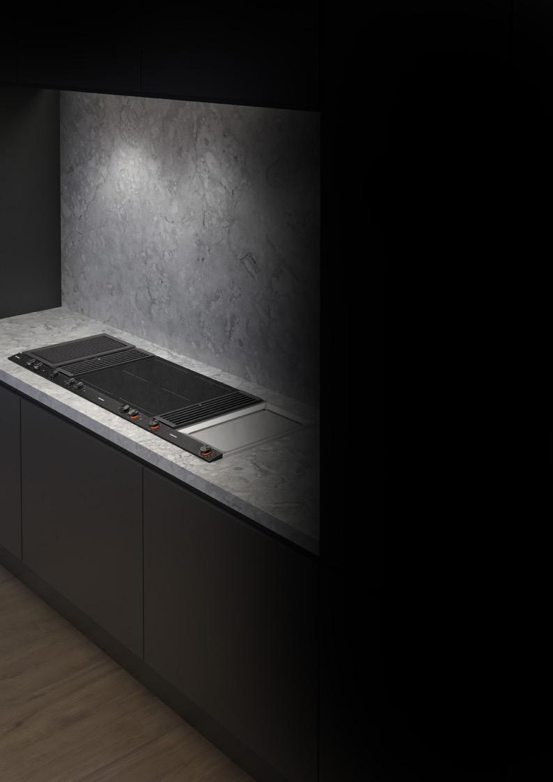 Cooktops that exceed aspirations A product of European engineering and the highest quality materials, the modular cooktops range has been extensively redesigned.