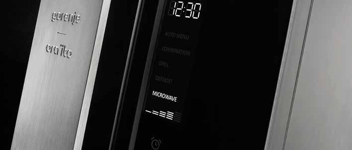 Just select the type of food and enter its weight, and the oven will automatically adjust the power and cooking time