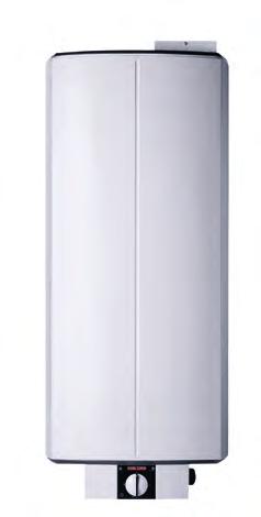 PACKAGE OPTION FOR HEALTHY AIR AND HOT WATER 100 litres of domestic hot water at any time The heat recovered from the extract air is used to heat the 100 litres of water in the integral