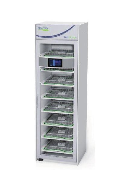 Smartline SLIDASCOPE CABINET 5 SlidaScope - Single Door (09.DC-B-SS) Endoscope Storage Cabinet. Single door with data & locking (Image indicative only) Complies with EN16442 Standards.