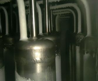 Freeze condenser Compressor To de-aeration