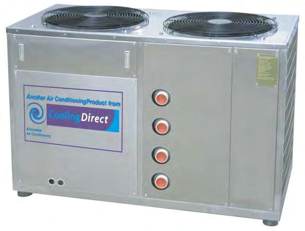 Specifications * 24 Kw Power * All Stainless Steel Construction * FREE* Domestic Hot Water (during both Cooling and Heating) * Cooling and Heating * De-Humidifying Water Chiller Climate Control * Up