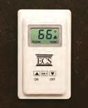 Options and Accessories Remote Controls and Thermostats Take charge of your new fireplace with a battery-operated remote control, thermostat remote,
