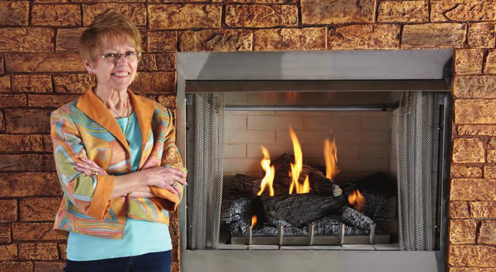 Carol Rose Outdoor Outdoor Logs and Burners These special outdoor products are named for customer service manager Carol Rose Burtz, who has been with Empire for more than 55 years.