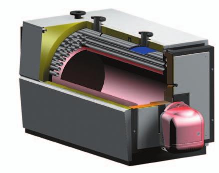 ensure an optimum ratio between the combustion volumes and the heat exchange surfaces.