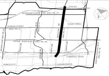 REGIONAL CONTEXT Halton Region Official Plan (Regional Plan) The study area lands are designated Urban Area according to Halton Region s Official Plan, which is intended for residential and