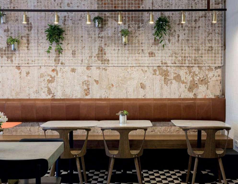 Mörk Chocolate, Boutique / Cafe Melbourne Mass Light by Norm Architects Nude, Cafe Moscow Architect FORM Bureau In Between by Sami Kallio NA5 SK1 Norm Architects detached the street lamps from its