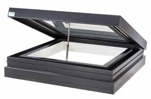 screw jack mechanism bonded to glass visionvent manual Our VisionVent rooflight range
