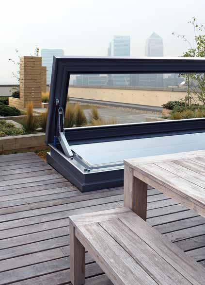 skydoor Skydoor is our most popular hinged access rooflight and is designed for day to day access to your roof space, ideal for terrace areas on flat roofs.