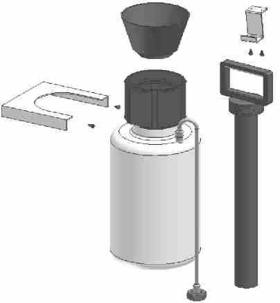 MANUAL PUMP Manual pump is designed for filling in the installation with heat carrier and creating the required overpressure.