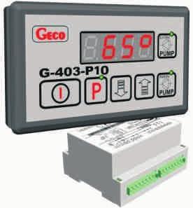 CONTROLLER G403-P10 self-contained controll block The controller is a self-contained control block designed for controlling the work of circulation pumps and electric drive valves in installations