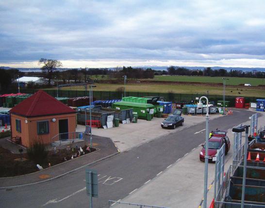 Recycling Centres Recycling Centres accept: East Lothian has four Recycling Centres where you can recycle a wide range of items: Kinwegar Recycling Centre - A199 Haddington Road, near Wallyford, EH21
