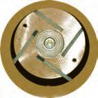metal-to-metal contact, no wear External sealed bearings At the heart of