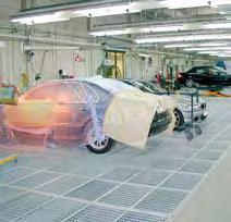 Preparation Bays for Passenger Cars and Vans Highest Level in Equipment and Quality Preparation bays and the work done there are ranking high in accident repair, since here the conditions - the