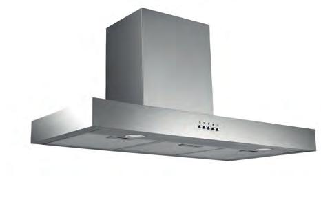 InAlto Appliances by Titus Tekform Premium Designer Canopy Rangehood World-class performance Profound reliability and durability Stylish and modern square slimline look LED lights Order code