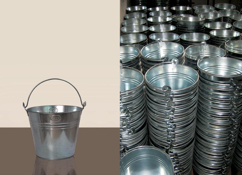 buckets CLEANOUT DOORS & WATER PRESSURE TANK Bucket is made of