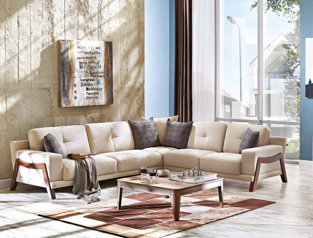 CARLINO CORNER SOFA SET CHARISMATIC & COSY There is much more to Carlino corner than just its incredible comfort.