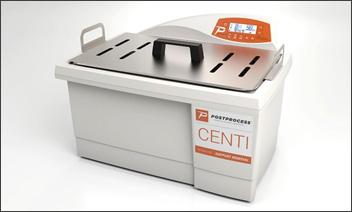 3 Automatic Operation - Setup/Start The CENTI is designed to be fully automatic and configured to remove support materials and resins from 3D print technologies.