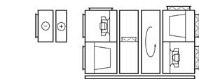unit. IS-4 ir handling unit viewing doors are