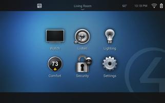 Using the Security menu Whatever security system your home uses, Control4 gives you an easy-to-use interface for arming, disarming, and controlling it.