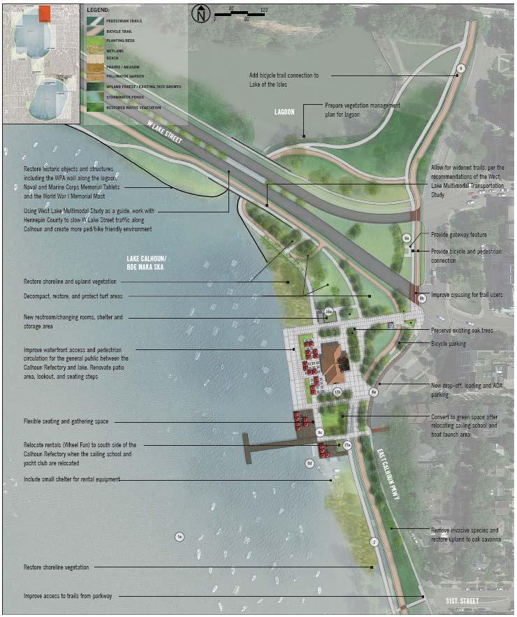 10. Improve waterfront access for pedestrians.