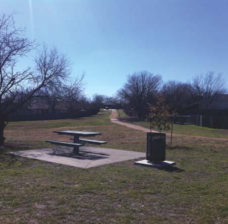 the system. The portion of the connection trail running from east to west is owned by Pflugerville ISD.