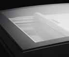 with a flat glass rooflight. To control the amount of incoming light or to reduce the indoor temperature in the summer there are some great options to complete your flat roof windows.