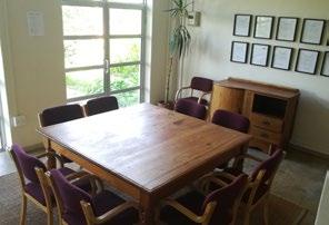 MEETING ROOMS Smaller meeting rooms are available which are perfect for off-site team