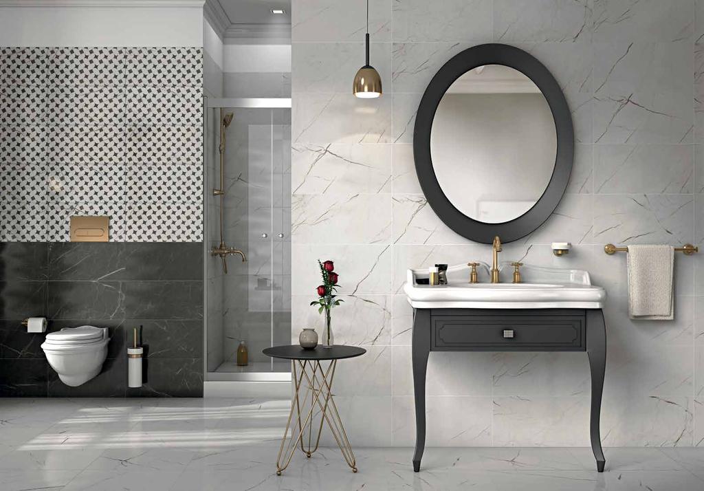 litera Inspired by marble, Litera stands out with its unusual vein tones characterized by outstanding marble texture.