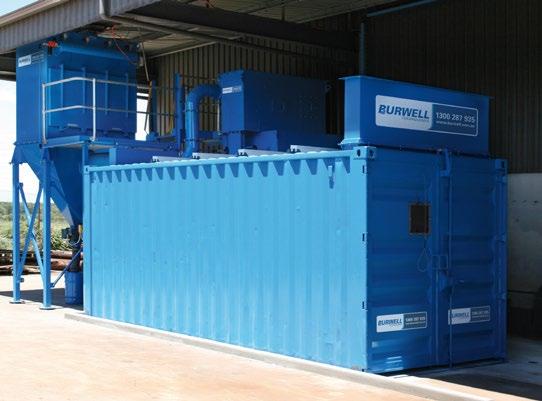 CONTAINER BLAST ROOMS Container Blast Rooms are available in a range of size and operational configurations.