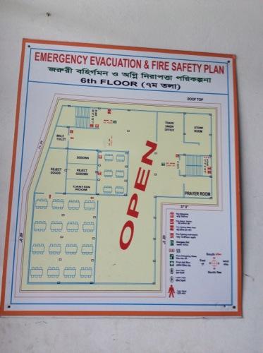 Page 9 Records Maintained Exemplar Emergency Evacuation Plan No sprinkler system present in the building.