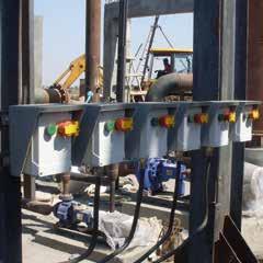 to impact: IK 08 (5 Joule) Installation of electrical equipment via DIN rails or