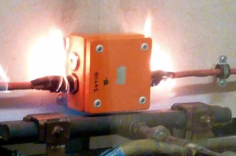 Safety in the event of a fire Cable junction boxes from Hensel are tested for insulation integrity PH120 and intrinsic fire resistance in electrical cable systems E30/E60/E90 BS BS