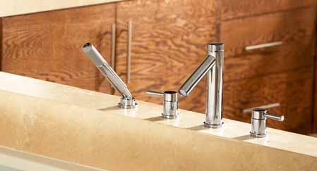 Level ACCESSORIES (Iso Collection) Available in faucet-matching finishes Robe Hook / DN0703 24" Double Towel Bar / DN0722 LIGHTING With lighting options designed