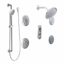 Monticello SHOWERING iodigital Digital Showering Technology Electronic valve offers unmatched temperature and flow accuracy Store up to four personalized settings Optional remote control works up to